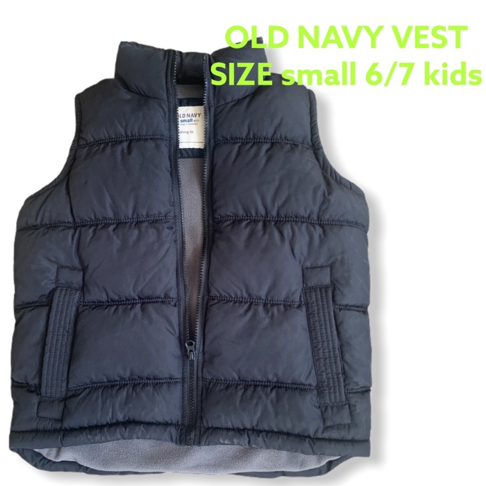 OLD NAVY PUFFER VEST. Unisex
